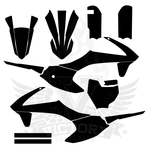 KTM SX 50 2016 2017 2018 Graphic Templates KTM SX 50 2016 2017 2018 Graphic Templates