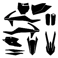 KTM SXF 250 450 2016 Graphic Templates