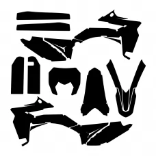 SHERCO 250 300 450 2016 Graphic Templates