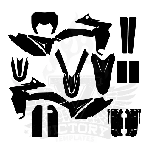 SHERCO SE-F 250 300 2015 Graphic Templates SHERCO SE-F 250 300 2015 Graphic Templates