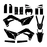 SHERCO SE-R 125 2018 Graphic Templates