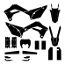 SHERCO SE-R 300  2018 Graphic Templates