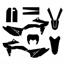 SHERCO SE 250 300 2012 Graphic Templates