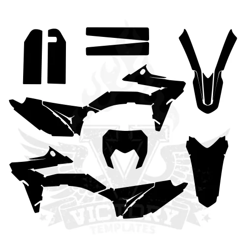 SHERCO SE 250 300 2012 Graphic Templates SHERCO SE 250 300 2012 Graphic Templates