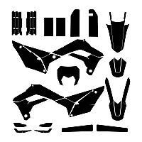 SHERCO SEF-R 250 2018 Graphic Templates