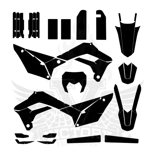 SHERCO SEF-R 250 2018 Graphic Templates SHERCO SEF-R 250 2018 Graphic Templates