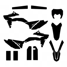 SHERCO SM-R 50 2018 Graphic Templates