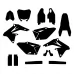 Suzuki RMZ 450 2008 2009 2010 2011 2012 Graphic Templates