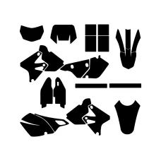 Suzuki DRZ 400 2000-2024 Graphic Templates