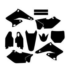 Suzuki RMZ 250 2004 2005 2006 Graphic Templates