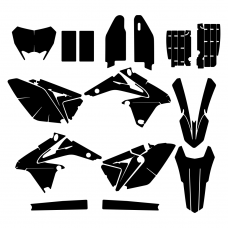 SUZUKI RMZ-X 450 2015 Graphic Templates