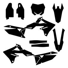 Suzuki RMZ 250 2018 2019 2020 2021 2022 2023 Graphic Templates