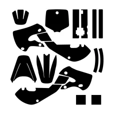 SUZUKI RM 65 2000 2001 2002 2003 2004 2005 2006 2007 2008 2009 2010 2011 2012 2013 Graphic Templates