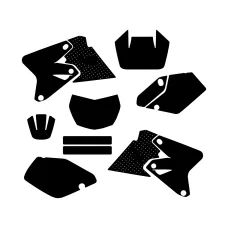 Suzuki DRZ 400 2000 2001 2002 2003 2004 Graphic Templates