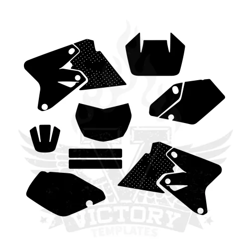 Suzuki DRZ 400 2000 2001 2002 2003 2004 Graphic Templates Suzuki DRZ 400 2000 2001 2002 2003 2004 Graphic Templates