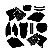 Suzuki RM 125 250 2001 2002 2003 Graphics Template