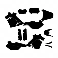 Yamaha TT 600E Graphic Templates