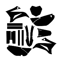 Yamaha TTR 125 2008 2009 2010 2011 2012 2013 2014 2015 2016 2017 2018 2019 2020 2021 2022 Graphic Templates