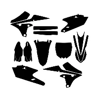 Yamaha YZF 450 2014 2015 2016 2017 Graphic Templates