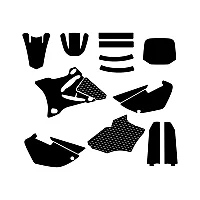Yamaha YZ 85 2002 2003 2004 2005 2006 2007 2008 2009 2010 2011 2012 Graphic Templates