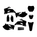 Yamaha YZF 250 450 2008 2009 Graphic Templates Yamaha YZF 250 450 2008 2009 Graphic Templates