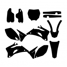 Yamaha WR 250 250F 450 450F 2007 2008 2009 2010 2011 2012 Graphic Templates