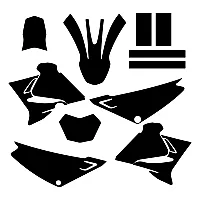 Yamaha XTZ 125 Graphic Templates
