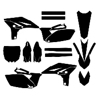Yamaha YZF 250 2010 2011 2012 2013 Graphic Templates