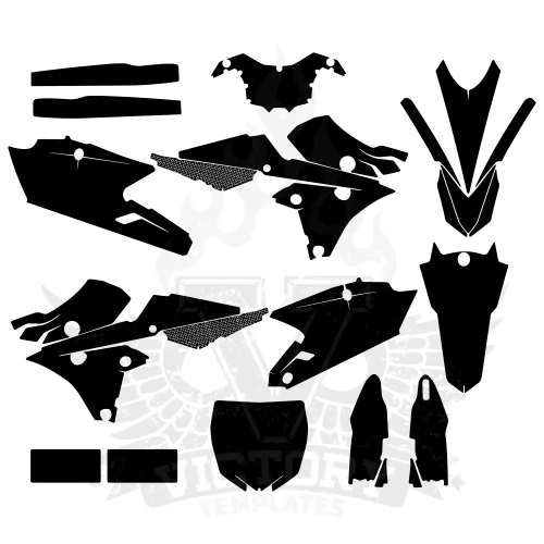 YAMAHA YZF 250 2014 2015 2016 2017 2018 Graphic Templates YAMAHA YZF 250 2014 2015 2016 2017 2018 Graphic Templates