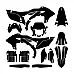 Yamaha WRF 450 / WR 450F (2024-2026) Graphics Template Yamaha WRF 450 / WR 450F (2024-2026) Graphics Template