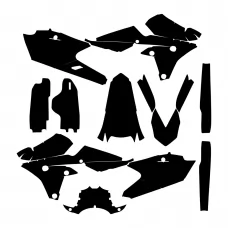 YAMAHA WR 250F 2015 2016 2017 2018 Graphic Templates