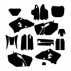 Yamaha WRF 250 450 2003 2004 2005 2006 Graphic Templates