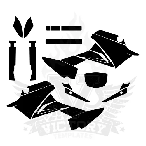 YAMAHA XTZ CROSSERS 150 Graphic Template YAMAHA XTZ CROSSERS 150 Graphic Template