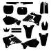 Yamaha YZ 125 250 1996 1997 1998 1999 2000 2001 Graphic Templates Yamaha YZ 125 250 1996 1997 1998 1999 2000 2001 Graphic Templates