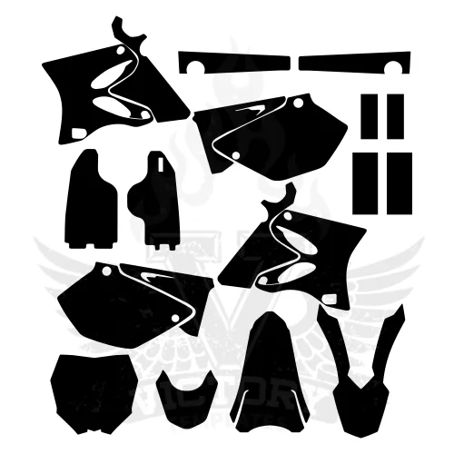 Yamaha YZ 125 250 2002 2003 2004 2005 2006 2007 2008 2009 2010 2011 2012 2013 2014 Full Kit Graphic Templates Yamaha YZ 125 250 2002 2003 2004 2005 2006 2007 2008 2009 2010 2011 2012 2013 2014 Full Kit Graphic Templates