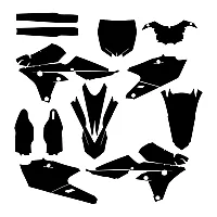Yamaha YZF 250 450 2014 2015 Graphic Templates