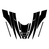 Polaris 120cc Hood Graphic Templates