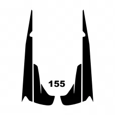 Polaris 2005 2006 2007 2008 2009 2010 2011 Tunnel 155 Graphic Templates