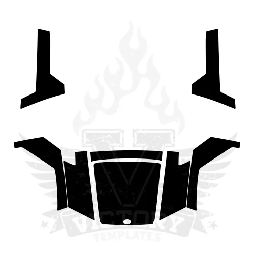 Polaris Mini RZR 170 2009- Graphic Templates Polaris Mini RZR 170 2009- Graphic Templates