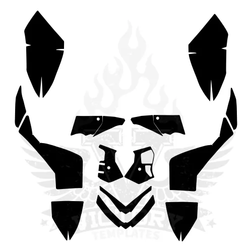 Polaris Outlaw 450 500 525 Graphic Templates Polaris Outlaw 450 500 525 Graphic Templates