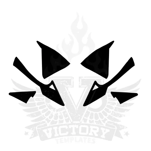 POLARIS PREDATOR 50 90 Graphics Template POLARIS PREDATOR 50 90 Graphics Template