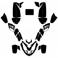 POLARIS PREDATOR 500 2002 2003 2004 2005 2006 2007 2008 2009 2010 2011 Graphic Templates