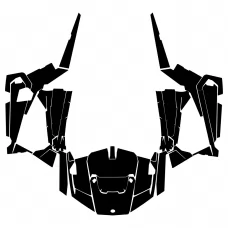 Polaris RZR 900 1000 2014 2015 2016 2017 2018 2019 Graphic Templates