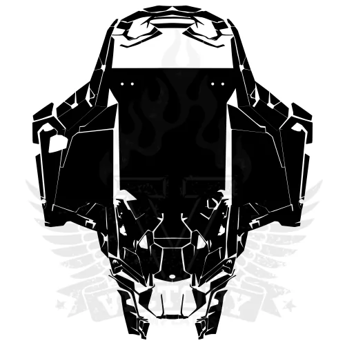 POLARIS RZR 1000 TURBO S 2019 Full Kit Graphic Templates POLARIS RZR 1000 TURBO S 2019 Full Kit Graphic Templates