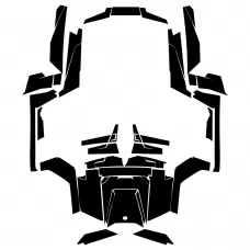 POLARIS RZR 900 900XP FULL KIT Graphic Templates