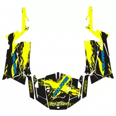 Polaris RZR 900 MUD EDITABLE DESIGNS Graphic Templates