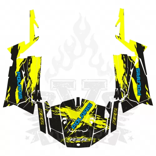 Polaris RZR 900 MUD EDITABLE DESIGNS Graphic Templates Polaris RZR 900 MUD EDITABLE DESIGNS Graphic Templates