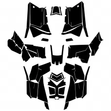 POLARIS SCRAMBLER 850 1000 2013 2014 2015 2016 2017 2018 2019 2020 2021 Graphic Templates