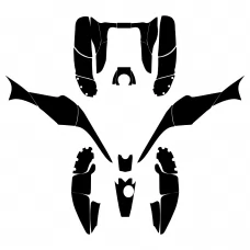 POLARIS TRAILBLAZER SCRAMBLER 250 Graphics Template