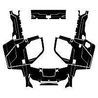 POLARIS Ranger XP 1000 2018 2019 2020 2021 2022 2024 (Full Kit) Graphic Templates